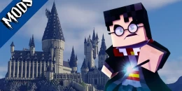 Скриншот Harry Hogwarts for Minecraft #4