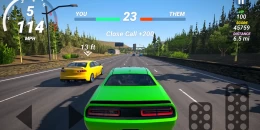 Скриншот No Hesi Car Traffic Racing #1