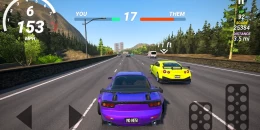 Скриншот No Hesi Car Traffic Racing #2
