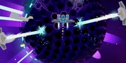 Скриншот Galaxy Swirl: Hexa Endless Run #2