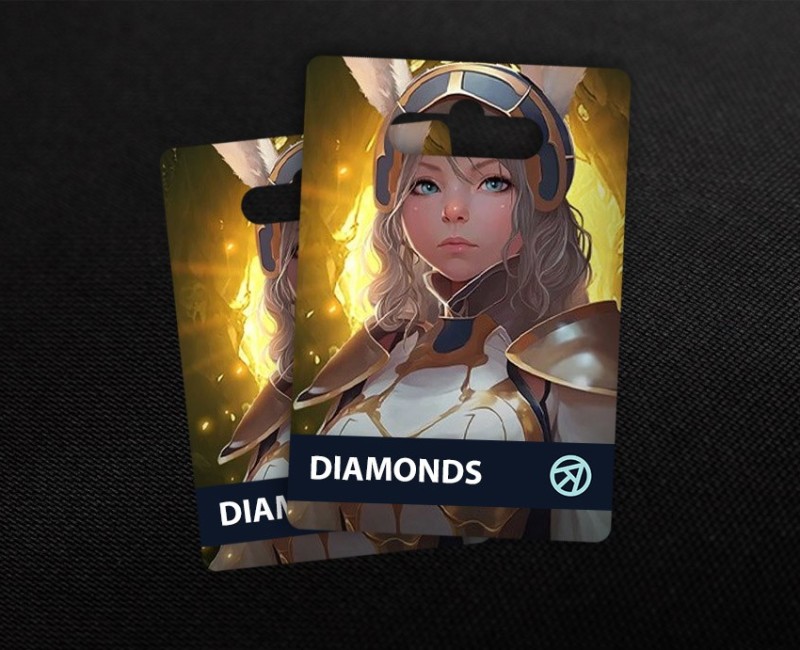 8900 Diamonds в GODS RAID: Team Battle RPG