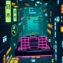Neon Flytron — стильная киберпанк-гонка в раннем доступе Google Play