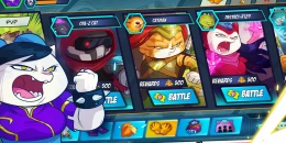 Скриншот Tap Cats: Battle Arena #3