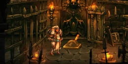 Скриншот SteamWorld Quest: Hand of Gilgamech #3