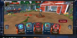 Скриншот Dino Card Survival TD #2
