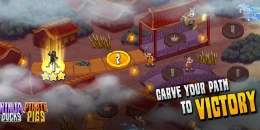 Скриншот Ninja Ducks vs. Pirate Pigs #3