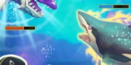 Скриншот Hungry Shark Heroes #4