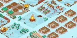 Скриншот Icy Village: Tycoon Survival #1
