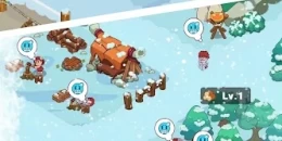 Скриншот Icy Village: Tycoon Survival #2