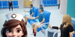 Скриншот Hospital Simulator Idle Tycoon #4