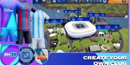 Скриншот Soccer Manager 2025 - Football #3