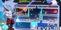 Скриншот Neon Runners: Super Coins #1