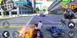 Скриншот Moto Racing: Driving Simulator #1