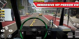Скриншот BUS Simulator PRO Urban Rivals #1