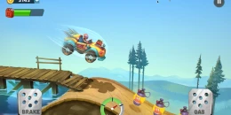 Скриншот Mountain Climb Racer #3