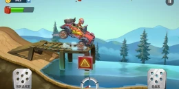 Скриншот Mountain Climb Racer #4