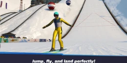 Скриншот Ski Jumping Clash #3