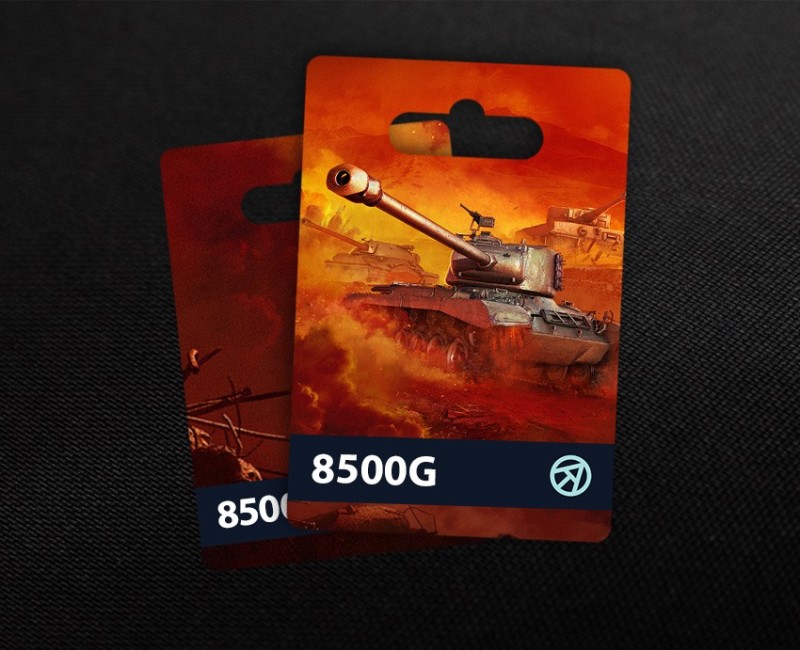 8500 Золота в World of Tanks Blitz