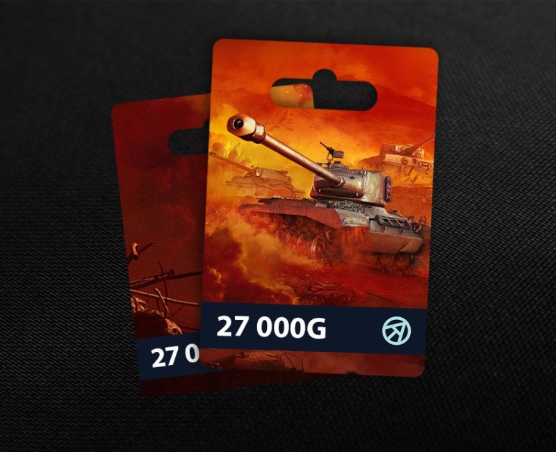 27000 Золота в World of Tanks Blitz