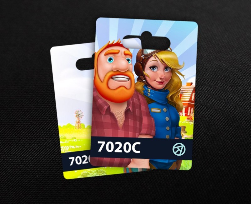 7020 Монет в Hay Day