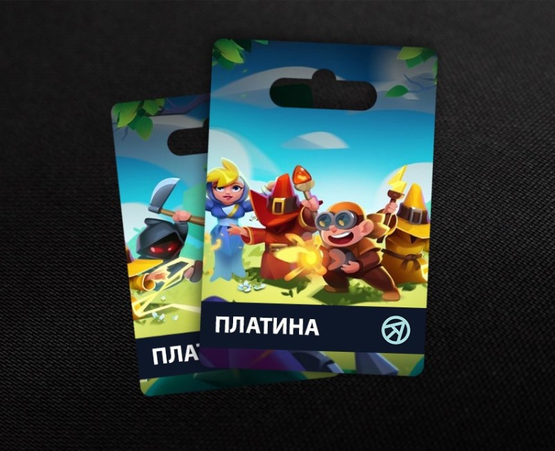 50+5 Платины в Rush Royale (UID)