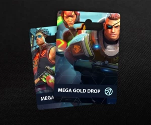 Mega Gold Drop (3200 Gold сразу + 400 Gold в течение недели) в Hero Hunters