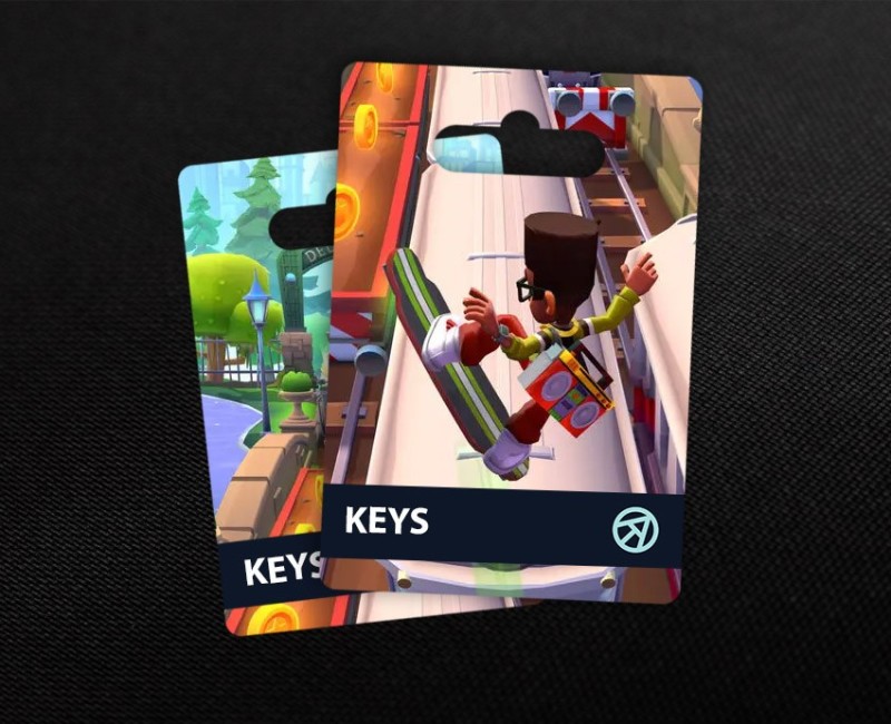 1350 Keys в Subway Surfers City