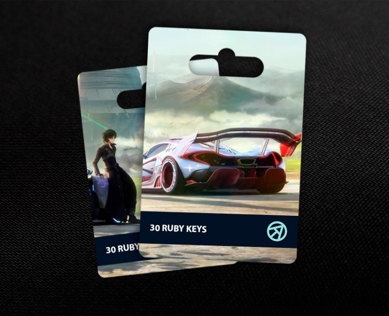 30 Ruby keys в Racing Master (UID / JP)