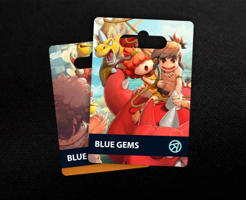 49500 Blue Gems в StoneAge: Pet World