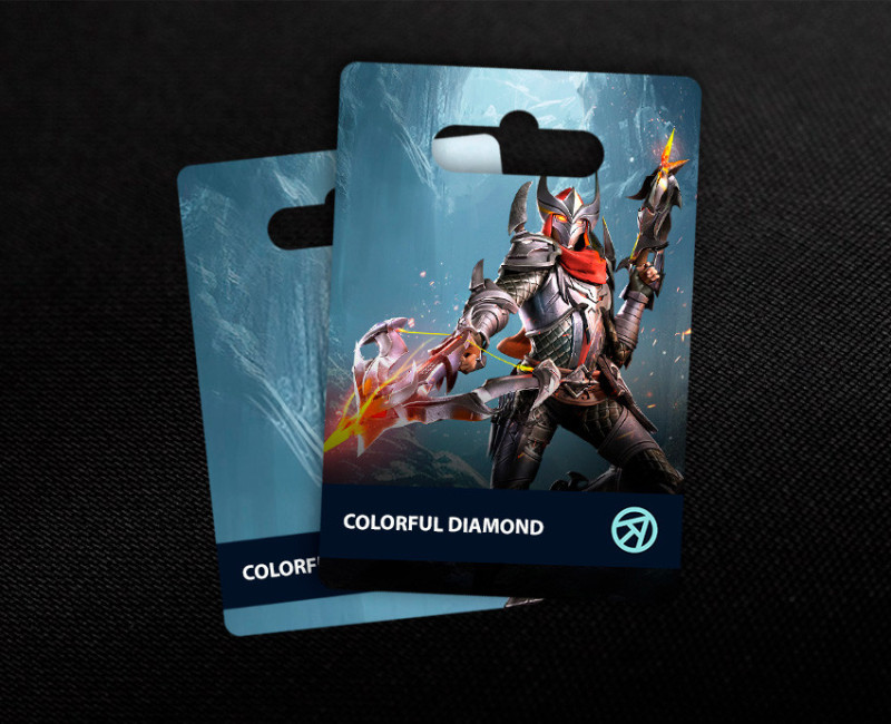 500 Colorful Diamonds в Dungeon Hunter 6 (UID / универсальная валюта)