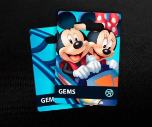 1300 Gems в Disney Magic Kingdoms
