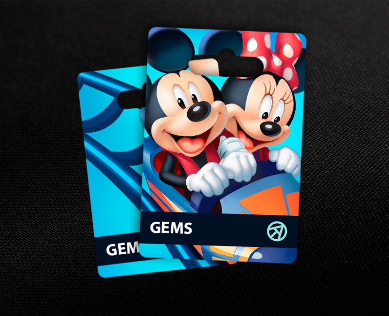 9000 Gems в Disney Magic Kingdoms