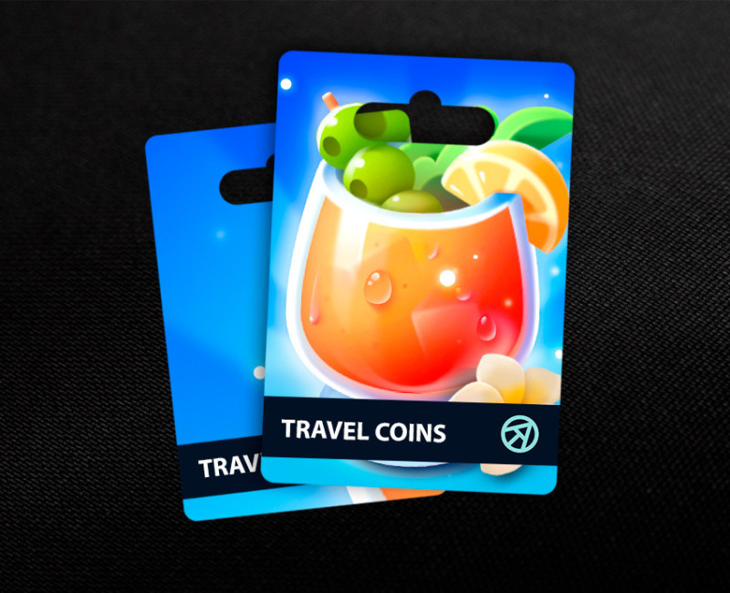 29999 Travel Coins в Tasty Travels (UID)