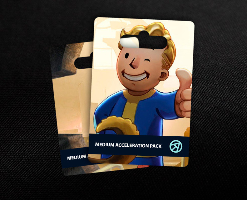 Medium Acceleration Pack в Fallout Shelter Online
