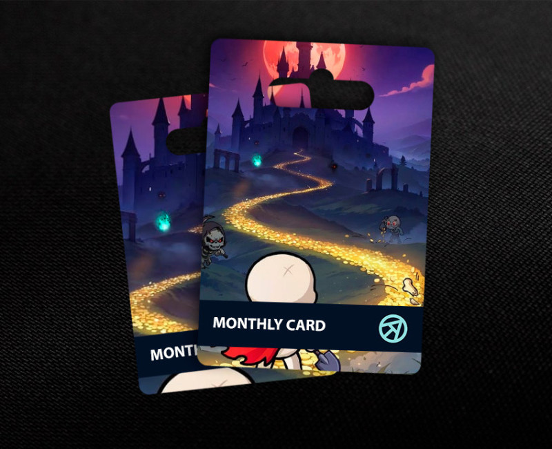 Value Monthly Card в Skull Up