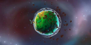 Защищаем планету от настырных астероидов в Revolve