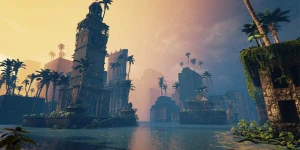 Затопленные руины, тайны и спасение брата в красивейшей Submerged