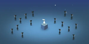 Первый скриншот из нового контента Monument Valley