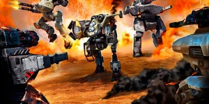 Новая карта в Walking War Robots и скорый релиз на Android