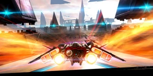 Breakneck - яркий микс высокоскоростного геймплея с футуристическими локациями