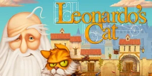 Игра Leonardo's Cat предлагает поиграть за кота  Леонардо до Винчи