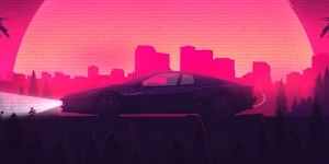 Неоновый бесконечный рейсер Cruise Control штурмует App Store