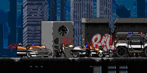 Шутер с элементами платформера Huntdown – порадовал новым трейлером