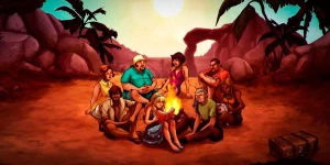 Прекрасный визуальный стиль и интересная концепция в Dead in Bermuda