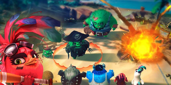 Angry Birds в сочетании с Monster Strike становятся пробно запущенной Angry Birds Evolution