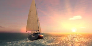 Sailaway - это симулятор хождения под парусом для iOS и Android