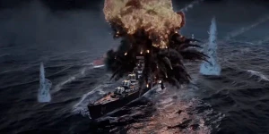 Thunder Fleet - это мультиплеерный баттлер, основанный на морских битвах