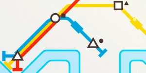 Управляй общественным транспортом в игре Mini Metro