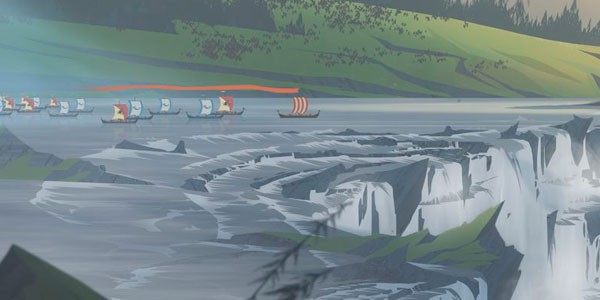 Игра с лучшим визуальным стилем 2016 - Banner Saga 2
