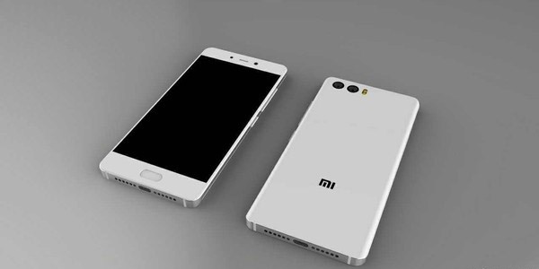 Рендеры белого Xiaomi Mi6: стеклянный корпус и двойная основная камера